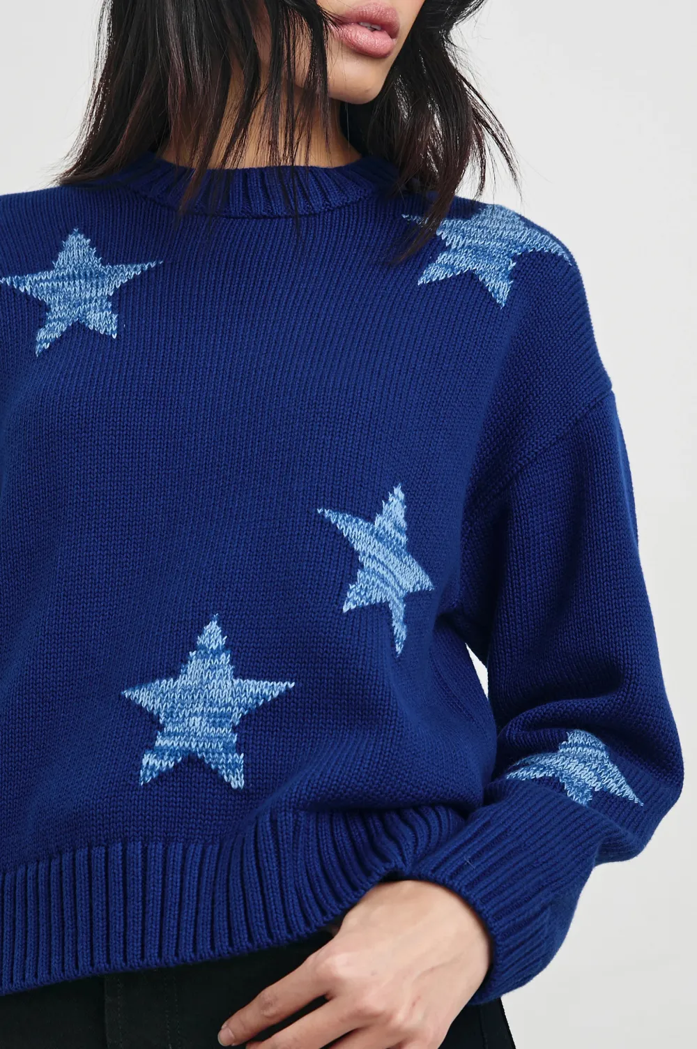 Cute Floral Embroidery Sweater