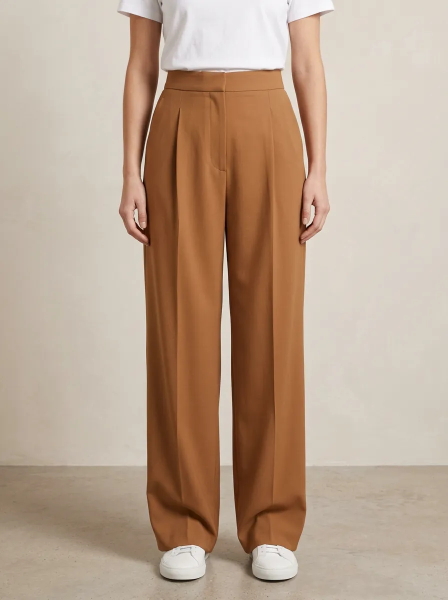 Tailored Design Tailored Wide-Leg Trousers