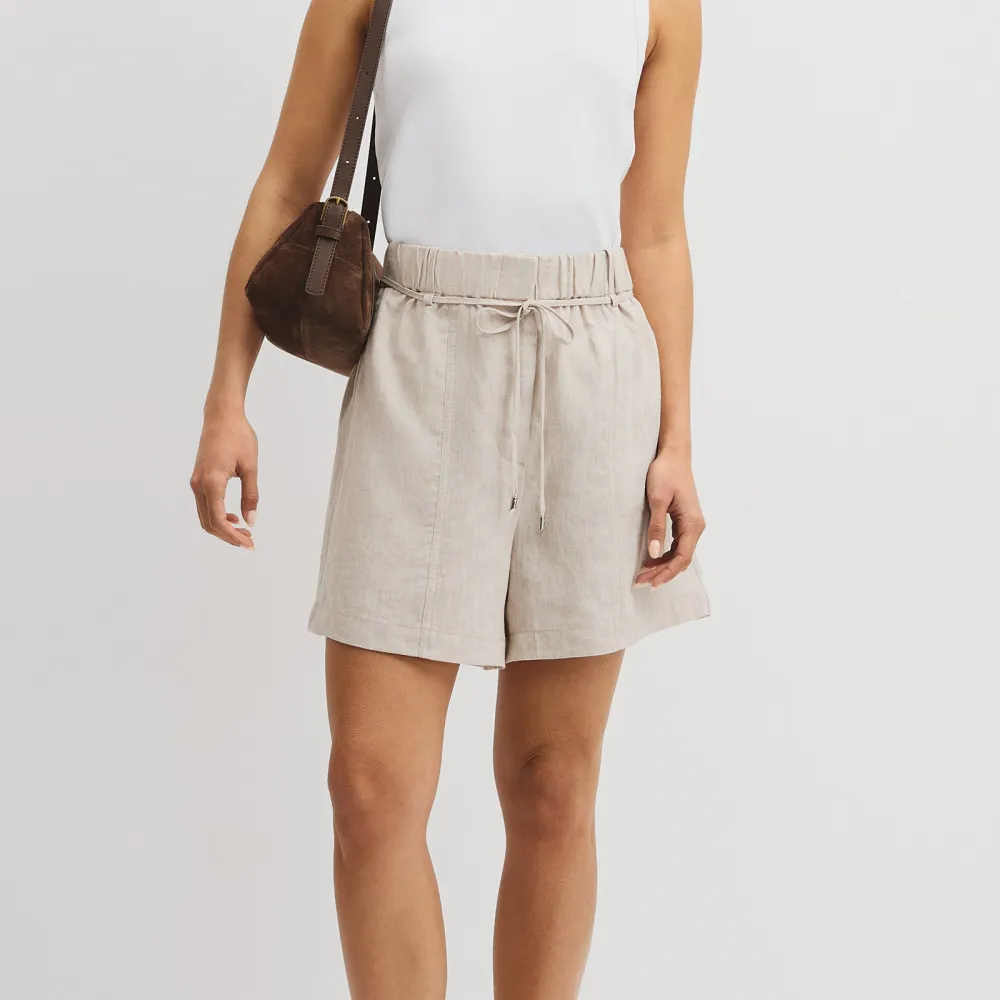 Women's Statement Linen Shorts