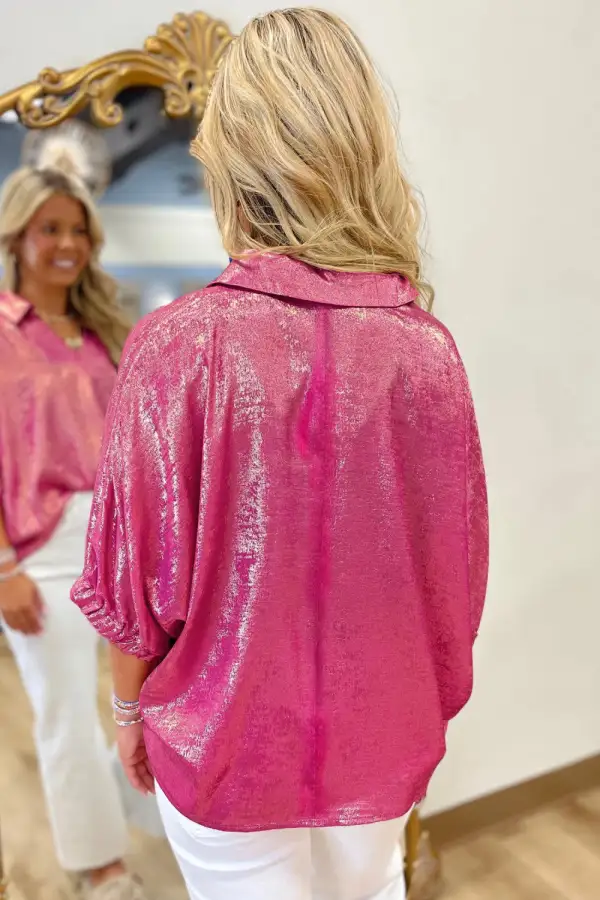 Crewneck Neck Sleeve Blouse