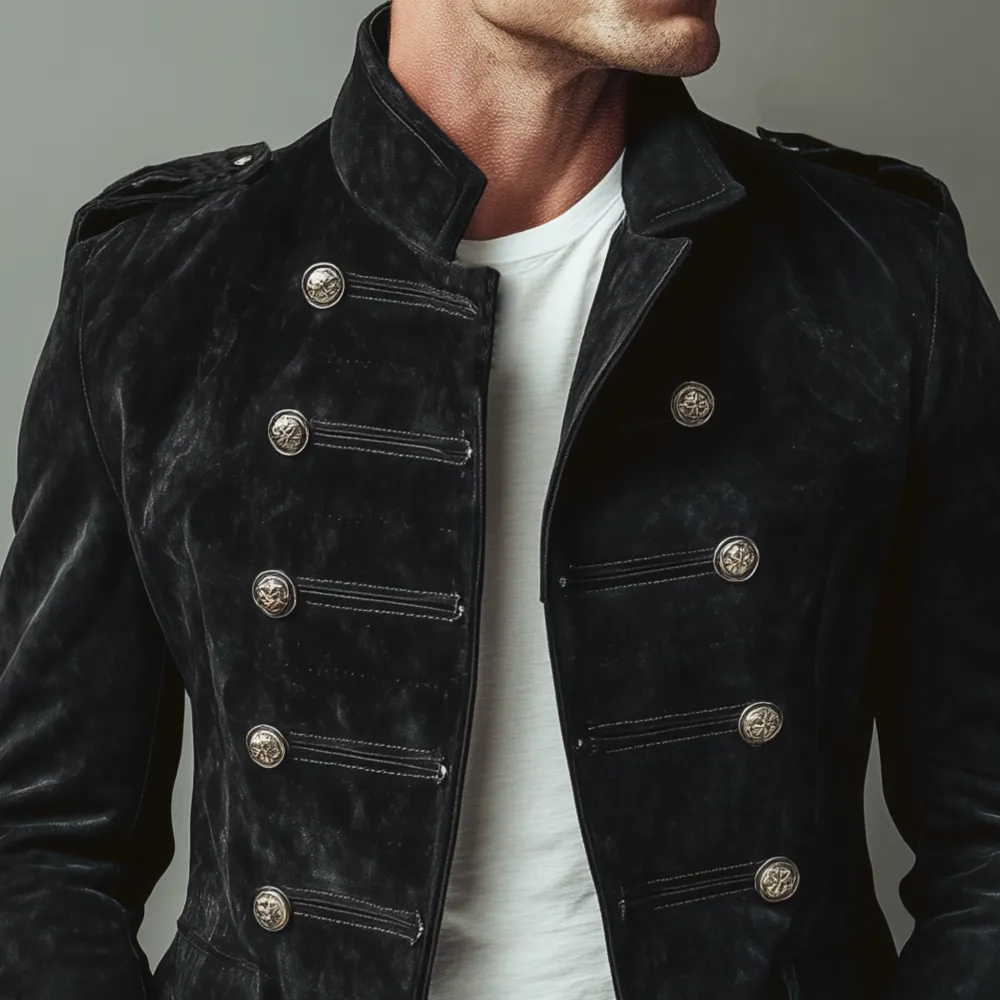 Structured Utility Slim Jacket