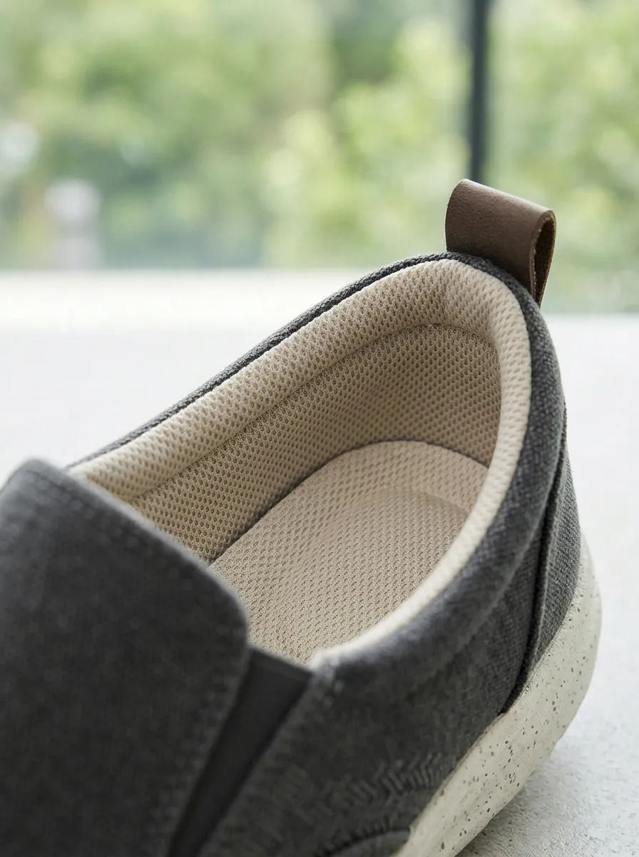 Comfort Graphic Style Men's Stretch Canvas Shoes