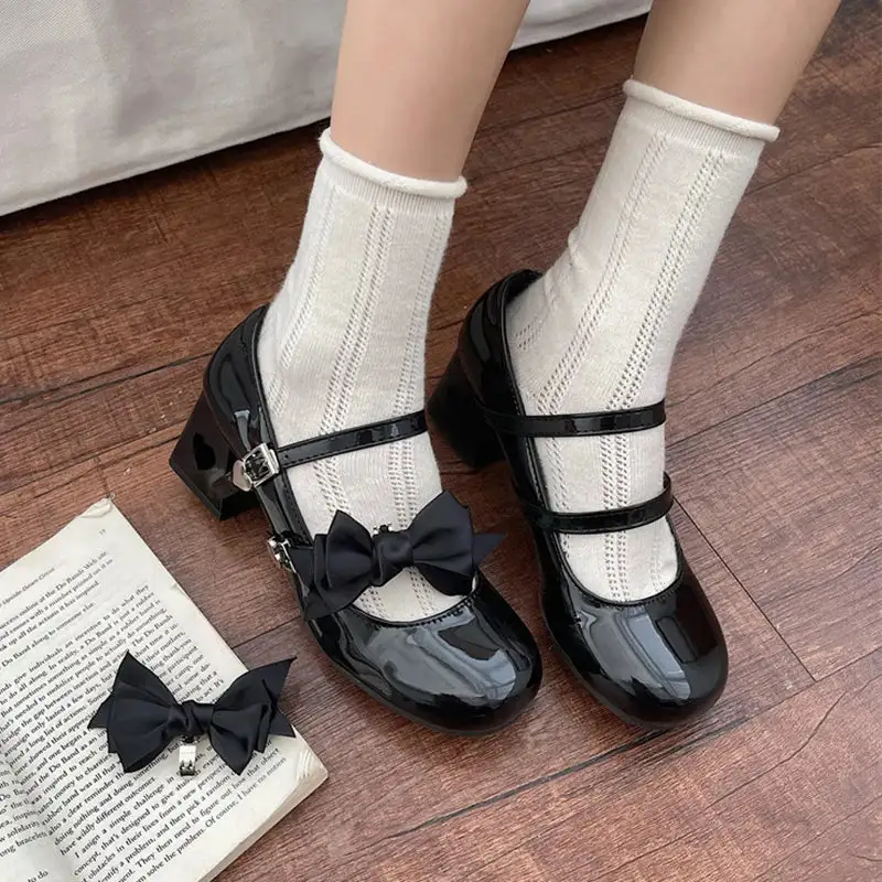 Patent Leather Ankle-Strap Pumps