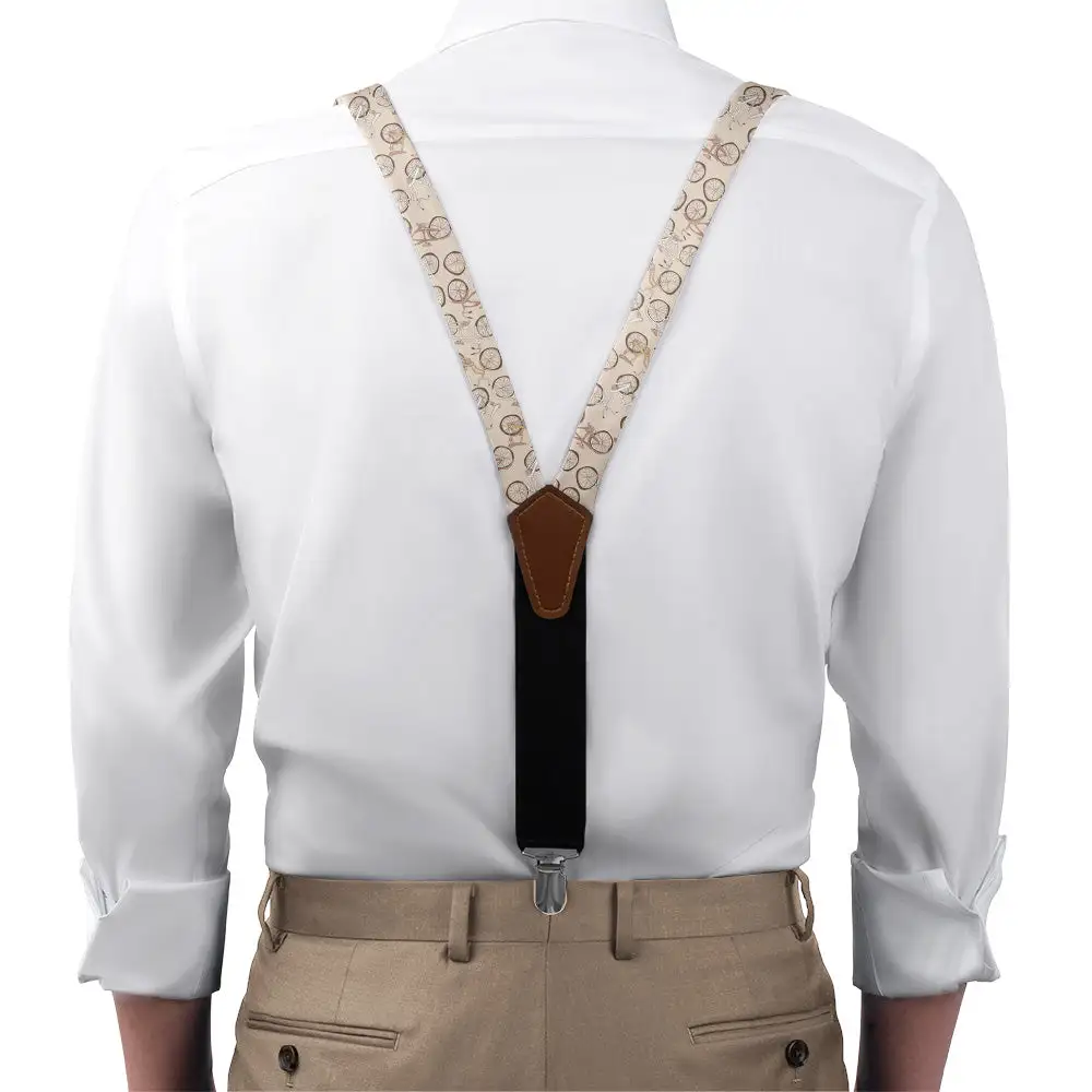 Bike Ride Theme Suspenders
