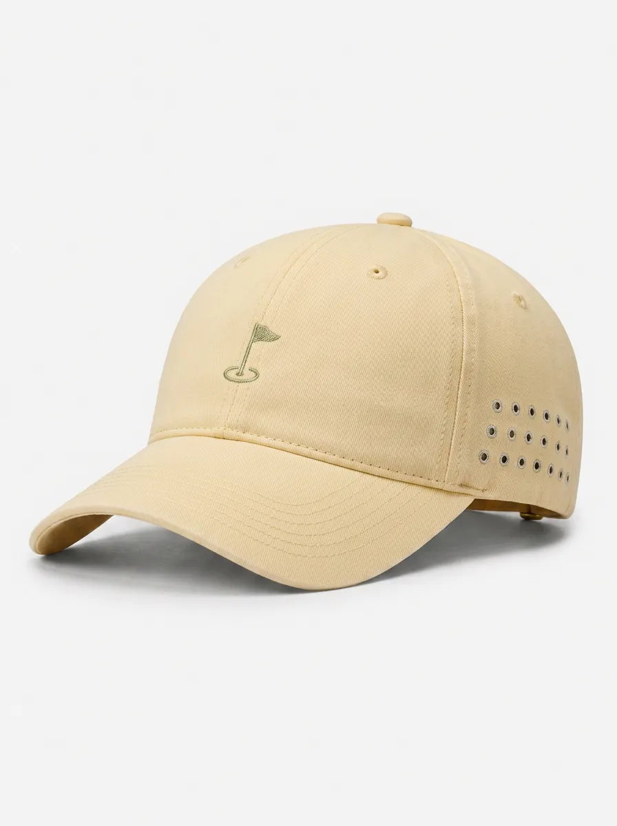 Unisex Cap with Horse Riding Flag Embroidery