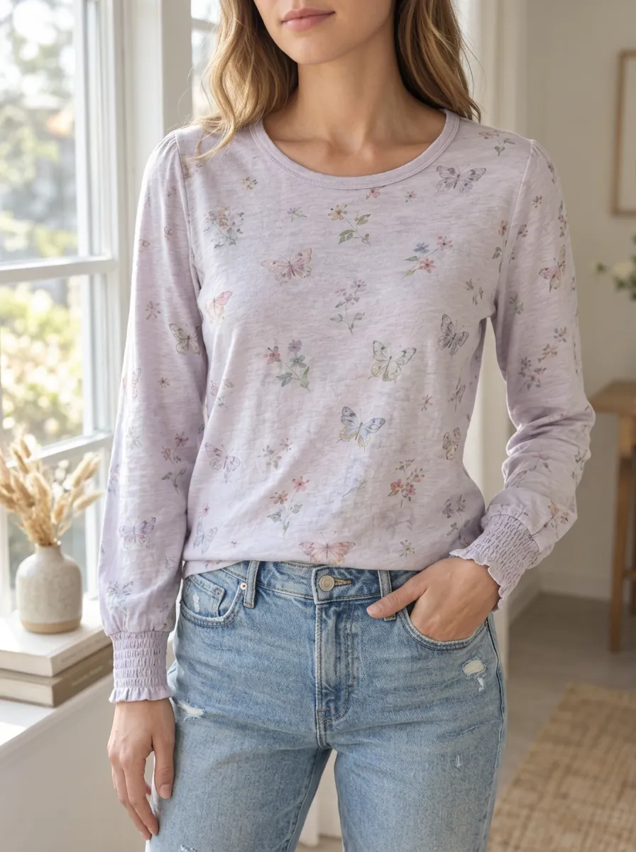 Women's Casual Essential Long Sleeve T-Shirt