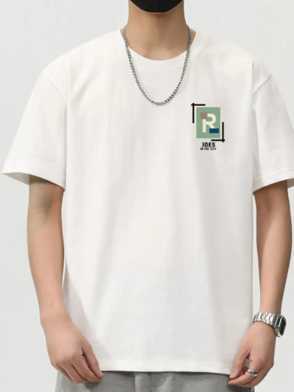 Classic Round-Neck Short-Sleeve T-Shirt