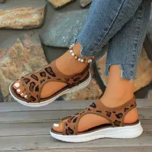 Modern Open Toe Platform Sandals