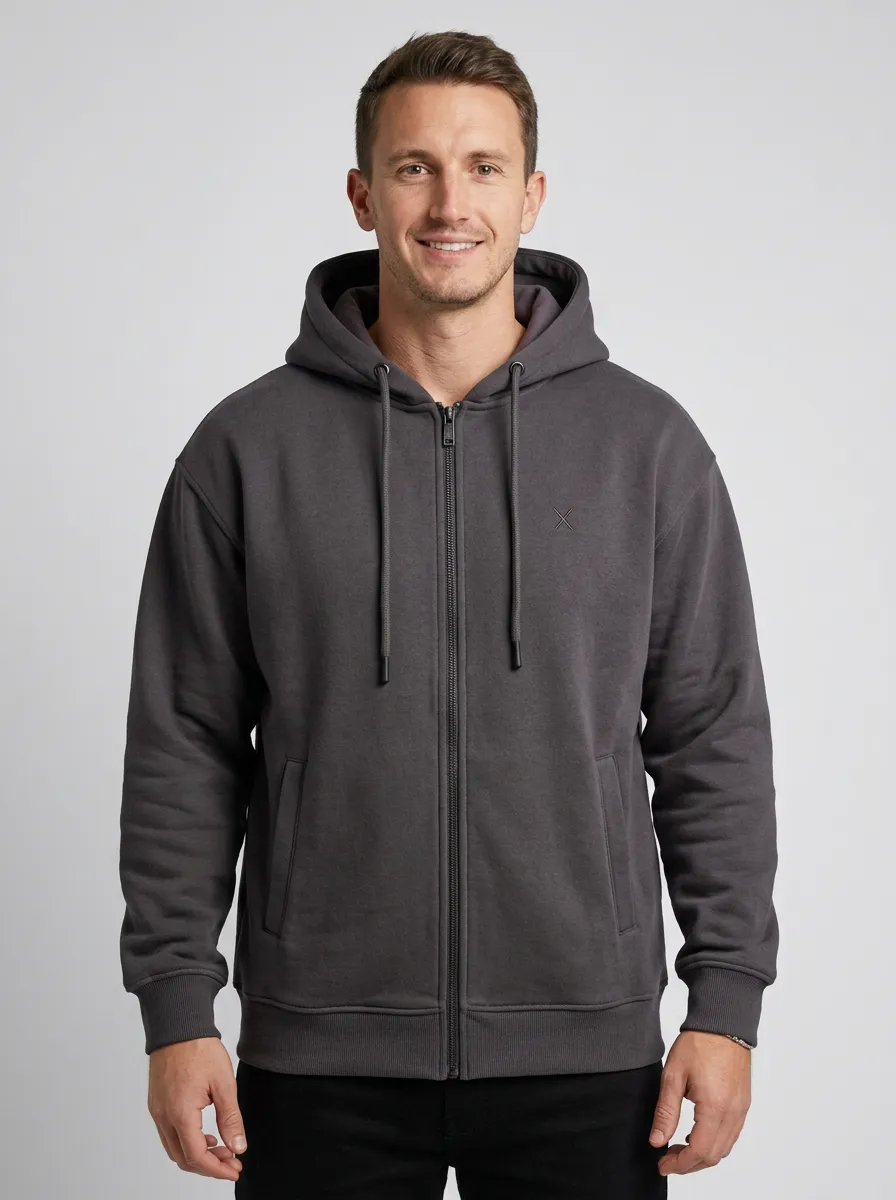Men's Modern Embroidered Zip-Up Sports Jacket