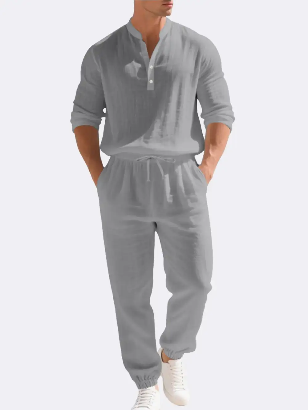 Linen Long Sleeve Set