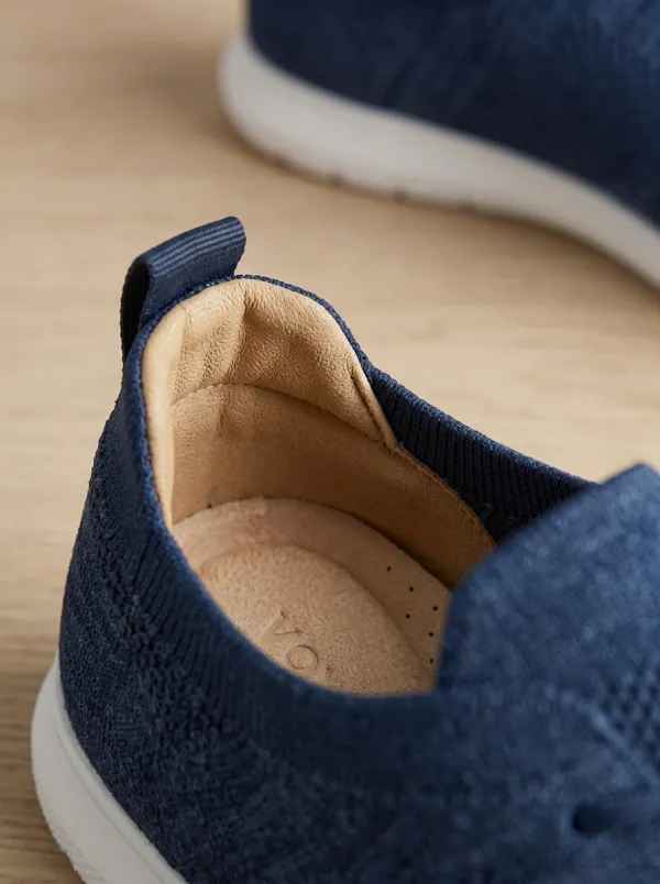 Streetwear Knit Knitted Winter Look Men's Stretch Canvas Shoes