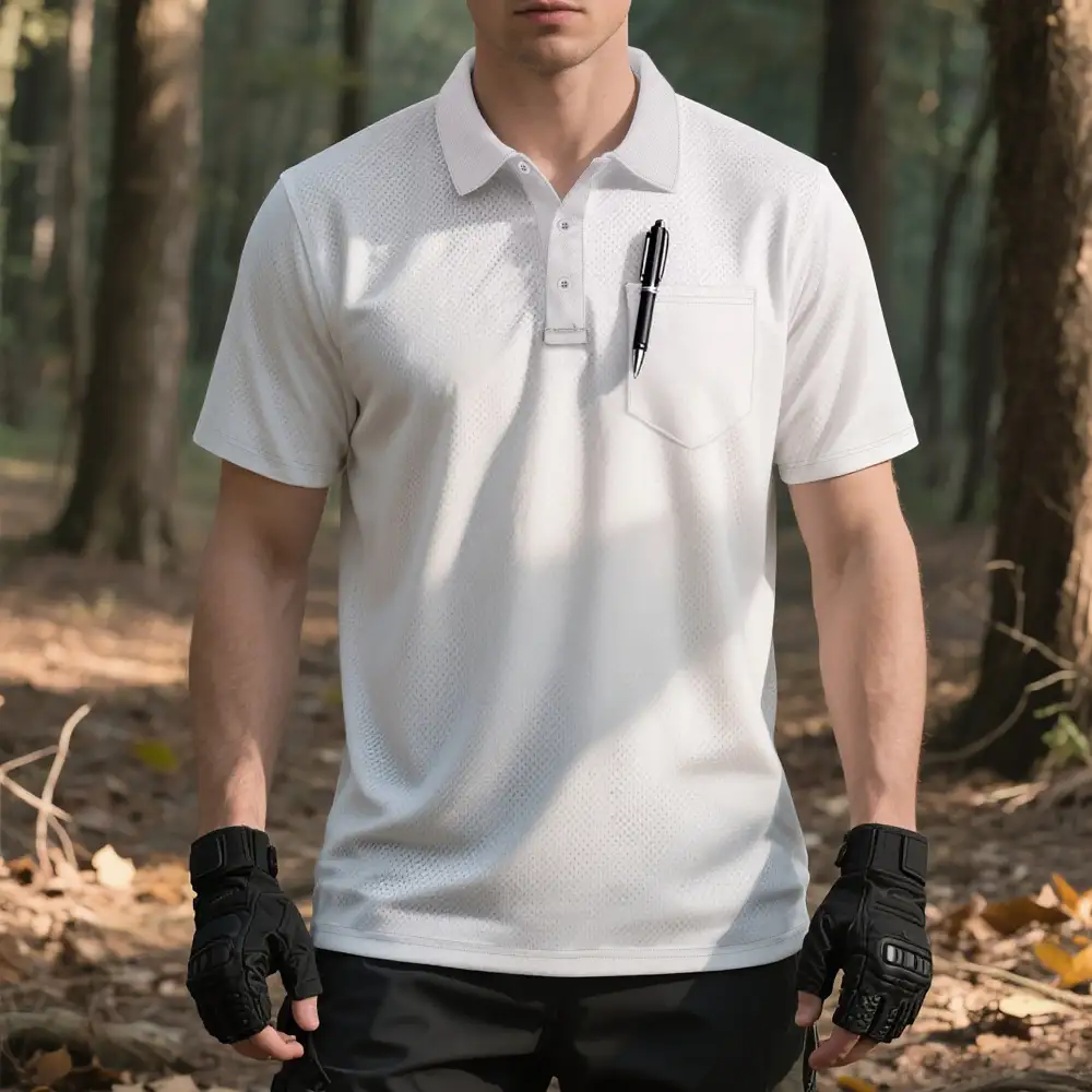 Modern Short Sleeve Polo Shirt