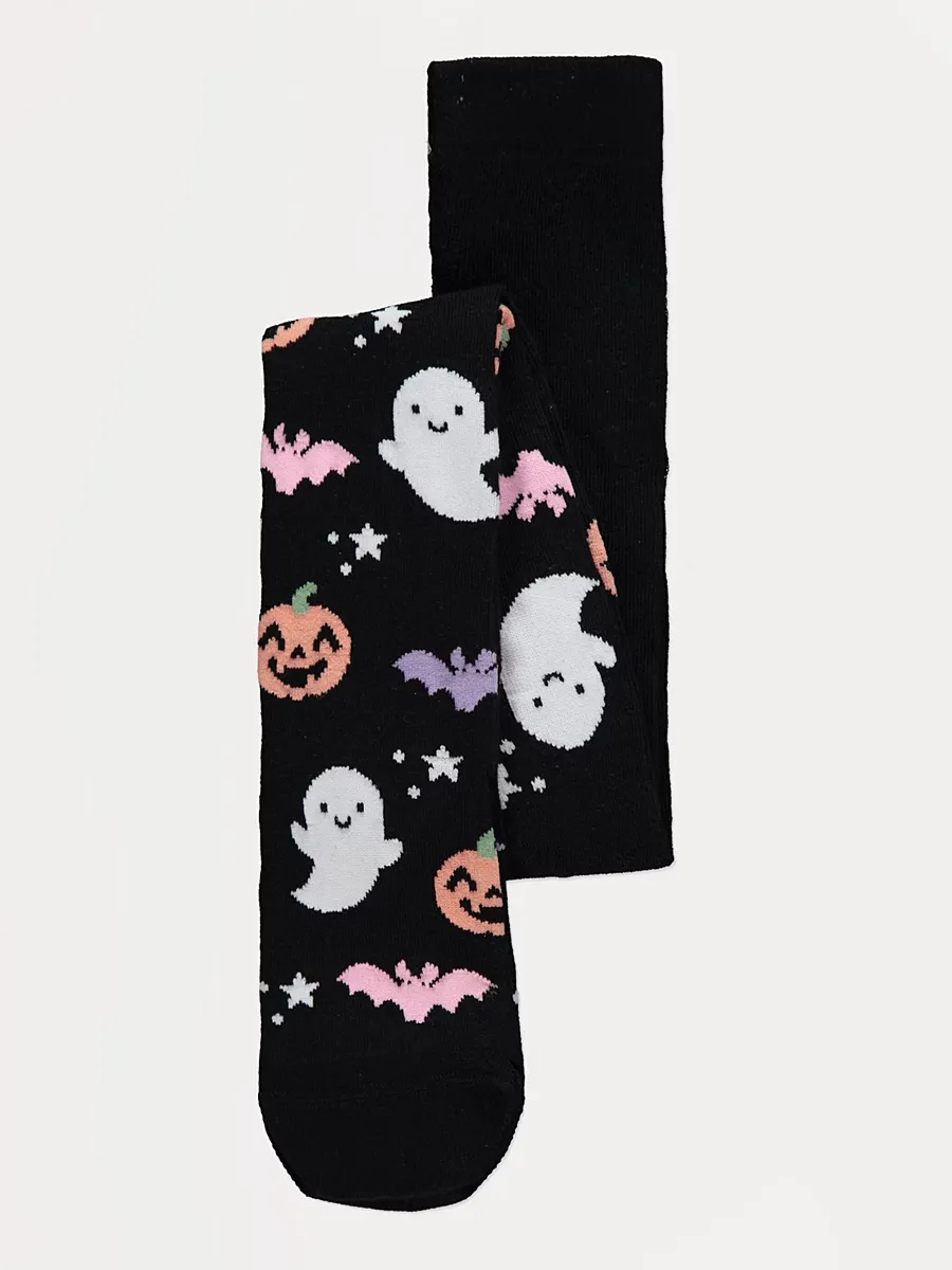Halloween Black Tights