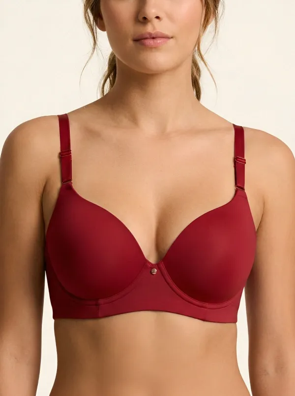 Women's Padded Underwire Seamless Contour-Cup Bra