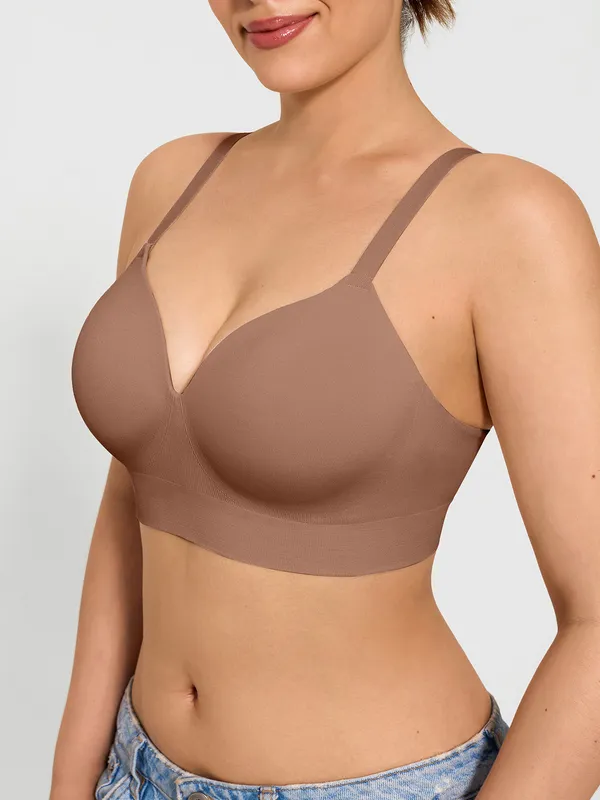 Seamless Wireless Shaping Lift Bra