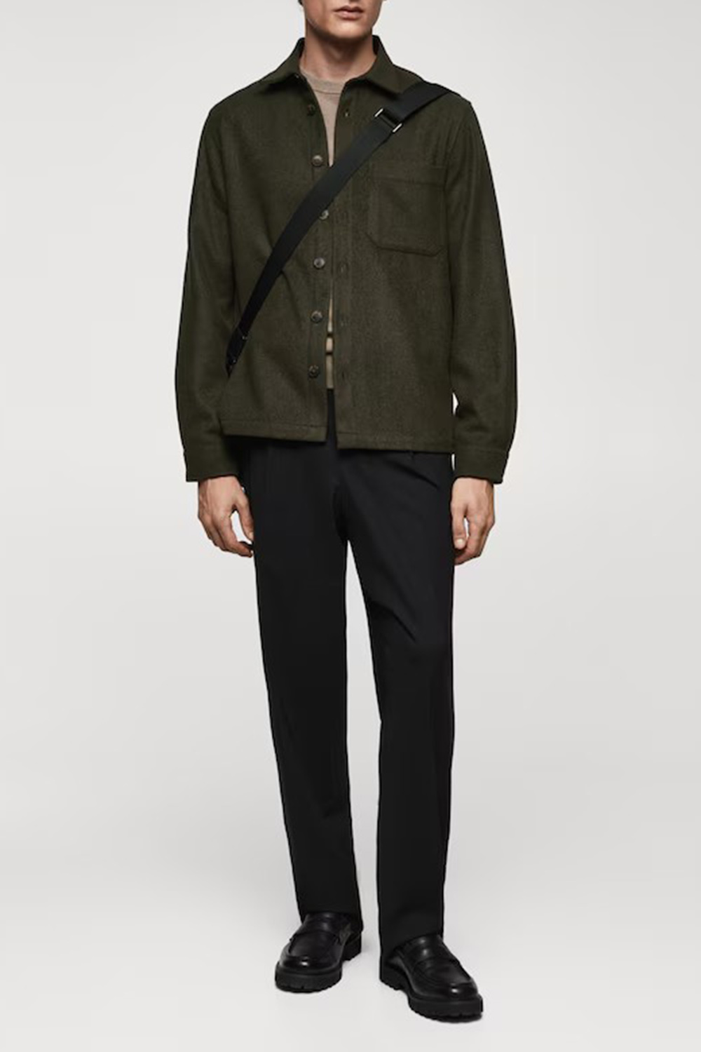 Regular-Fit Overshirt With Pocket