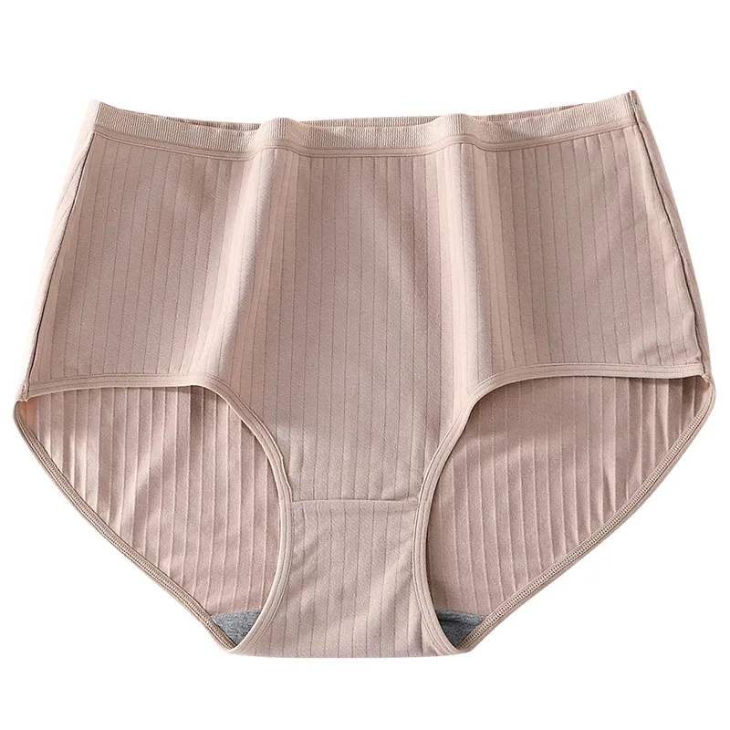 2026 Plus Size High Waist Leak Proof Cotton Panties