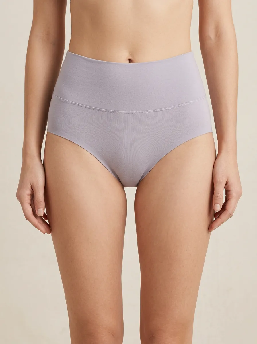 Women's Sleek High-Waisted Seamless Panties