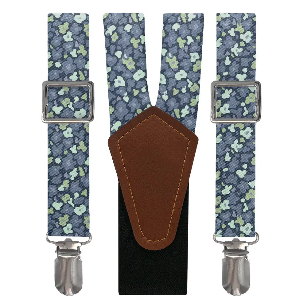 Camo Floral Pattern Suspenders
