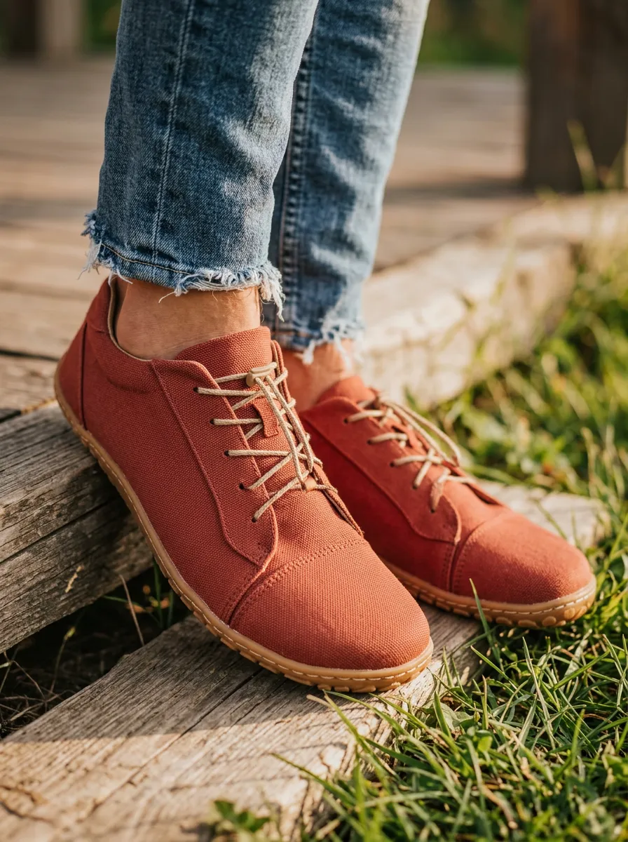 Trail-Inspired Graphic Winter Look Unisex Barefoot Shoes