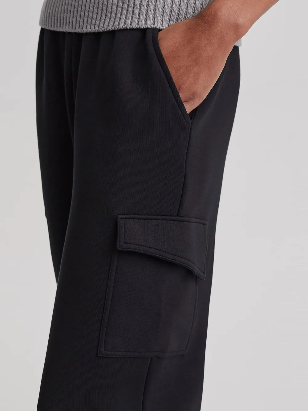 Mid-Waist Casual Pant