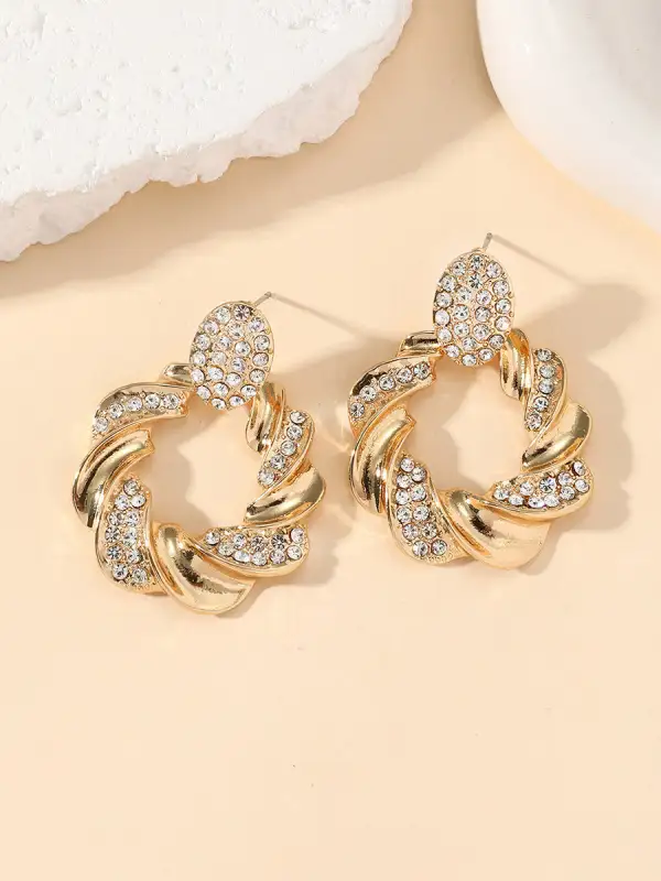 Timeless Statement Accent Earrings
