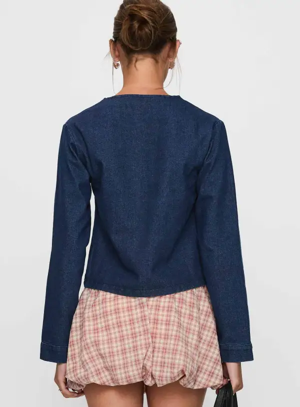 Women’s Denim Lined Jacket