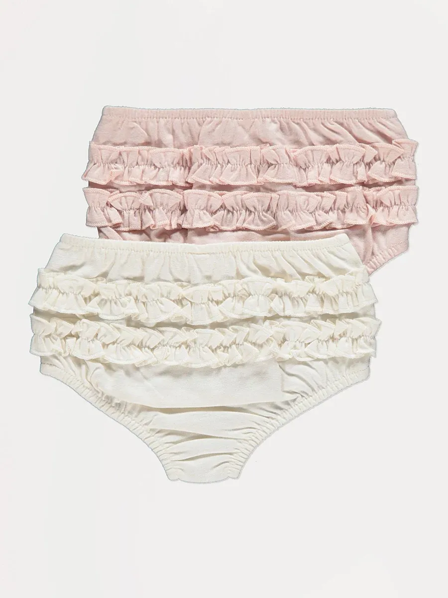 Frill Bloomer Briefs 2 Pack