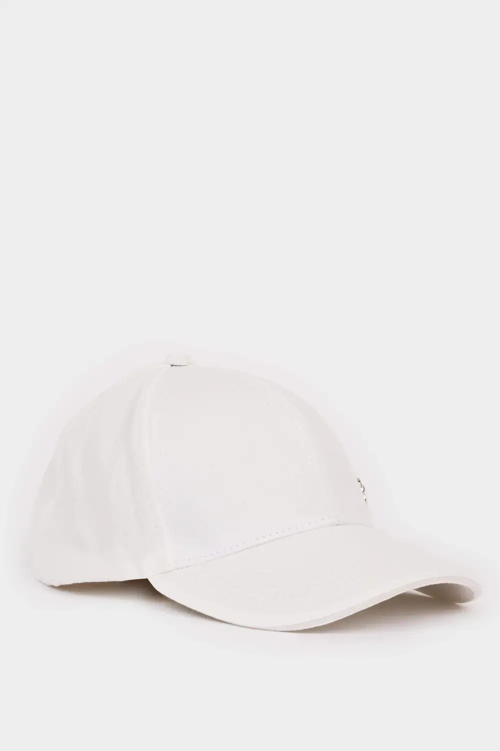 Metallic Bow-Decorated Baseball Cap