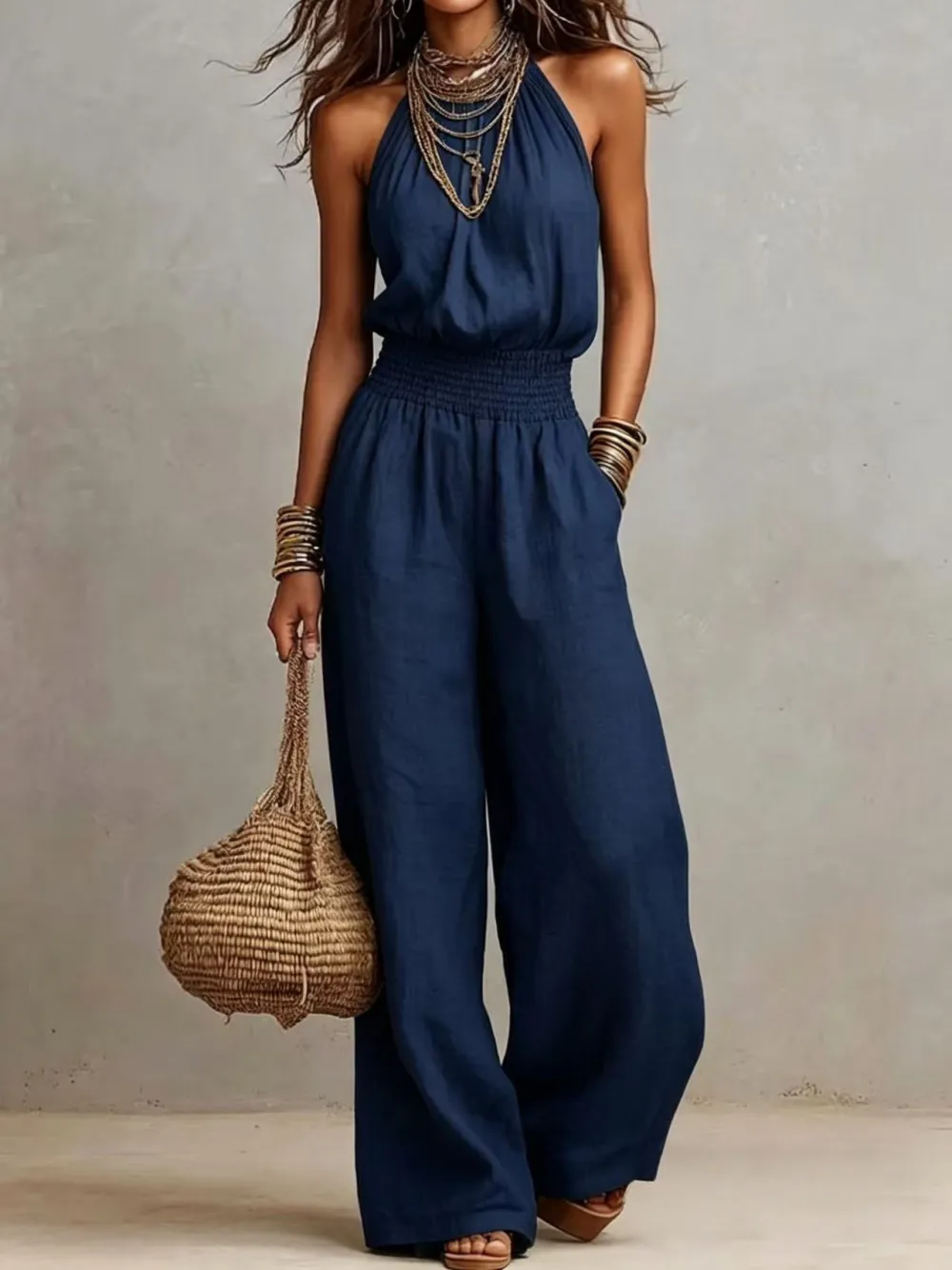Relaxed Pocket Jumpsuit