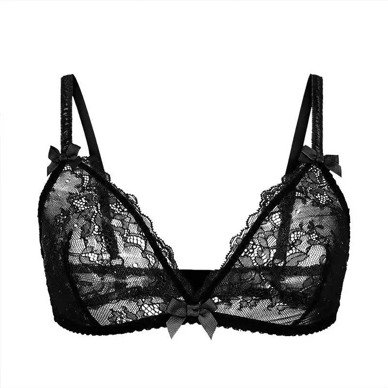 Lace Bra with Romantic Scalloped Accents