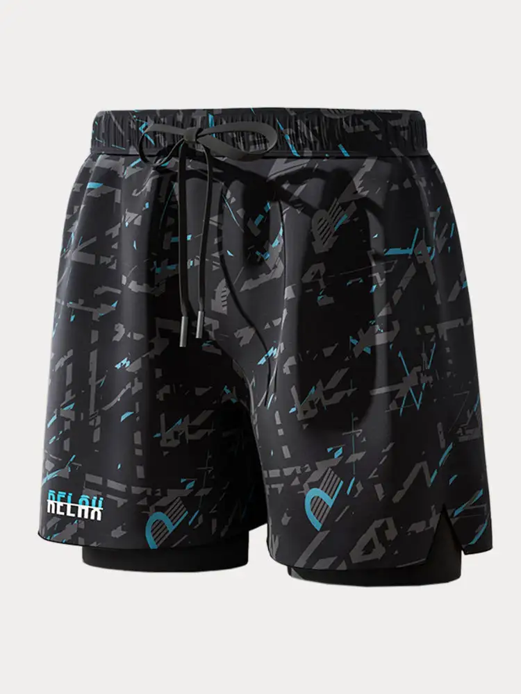 Printed Quick Dry Boardshorts