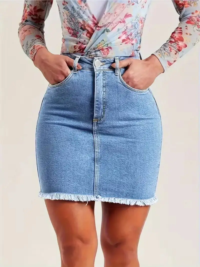 Modern High Waist Everyday Skirt