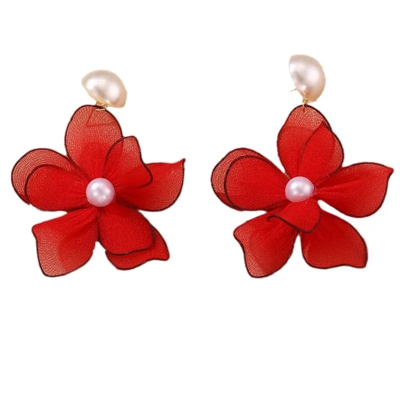 Floral Statement Earrings