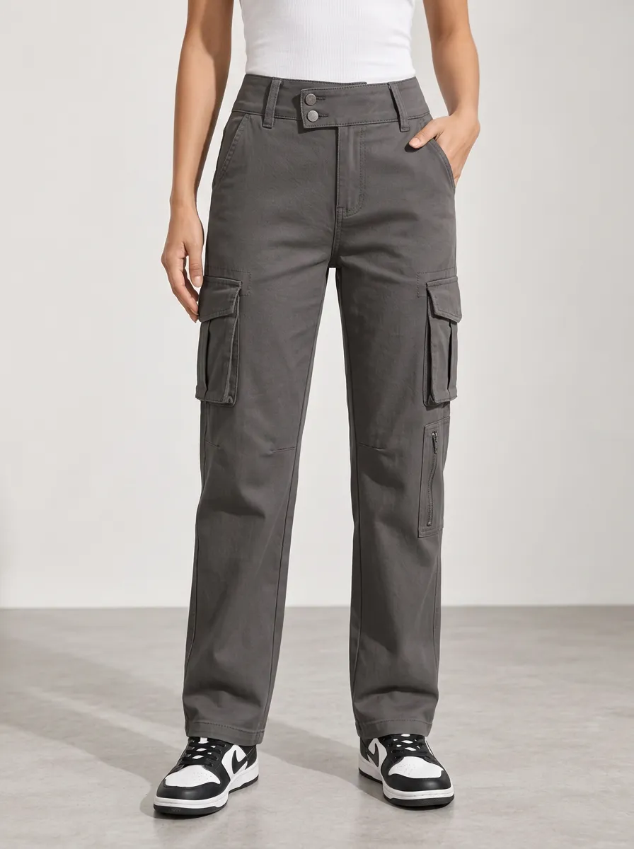Women's On The Go Multi-Pocket Cargo Straight Pants