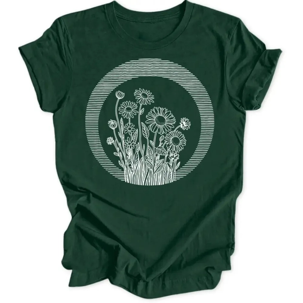 Flower Halo Unisex T-Shirt