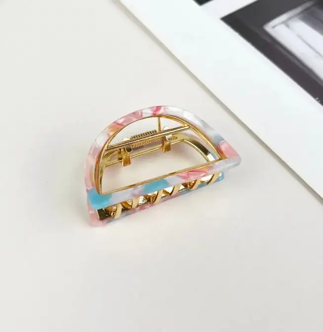 Half Circle Hair Claw Clip