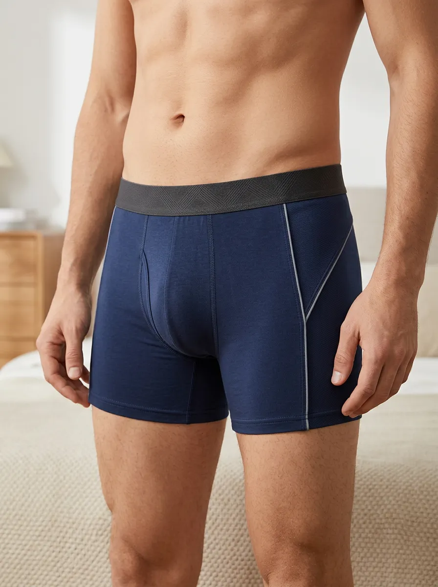 Clean-Look Performance Athletic Modern Look Men's Boxer Briefs