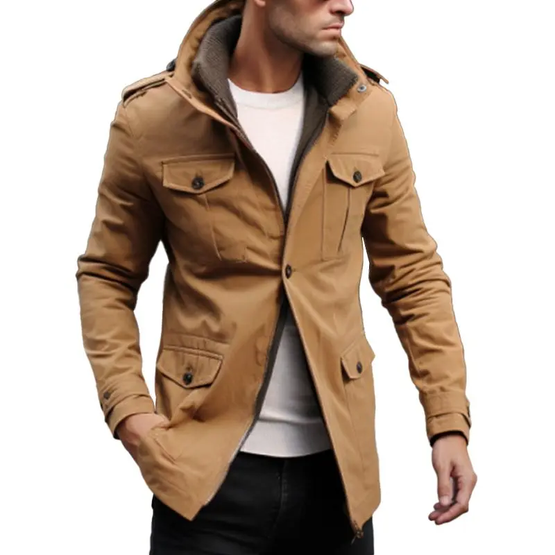 Pocket Washed Field Jacket
