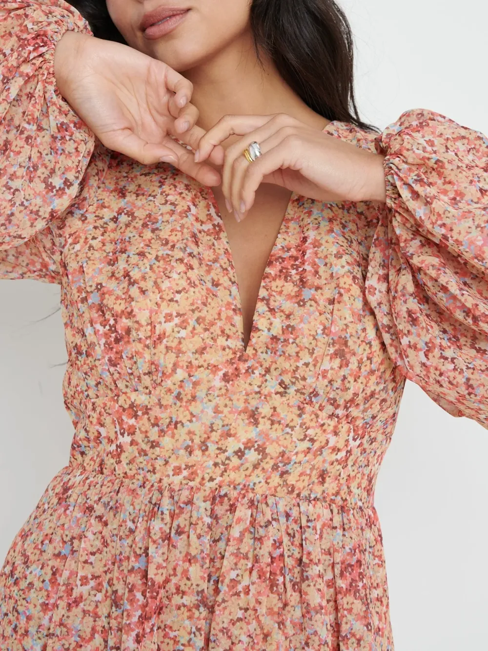Floral Print A-Line Playsuit