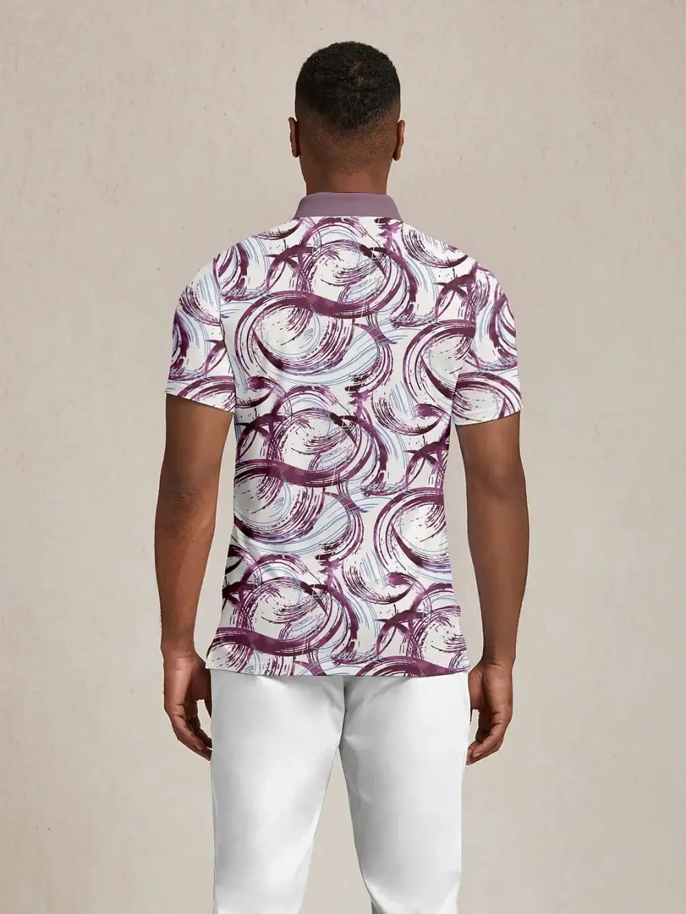Refined Easygoing Short Sleeve Button Up Polo Shirt