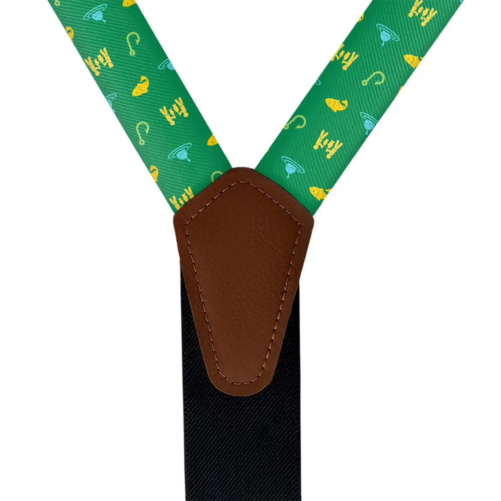 Fishing With Friends Theme Suspenders