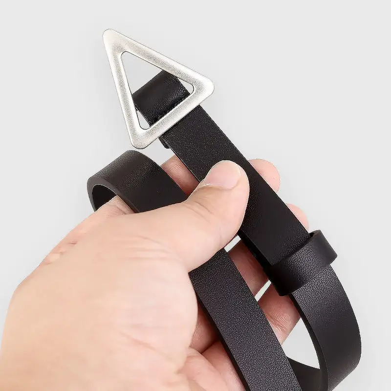 Textured Slim Profile Classic Belt