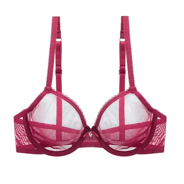 Mesh Bra with Adjustable Straps