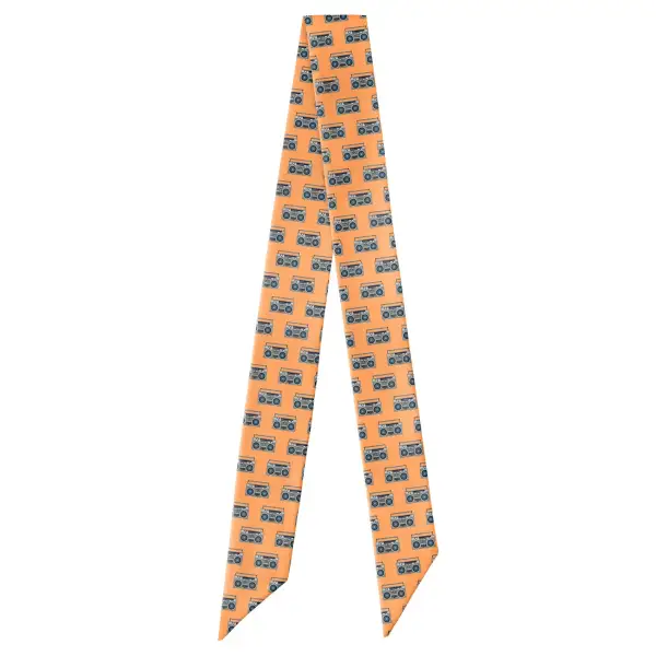 Boombox Design Hair Scarf