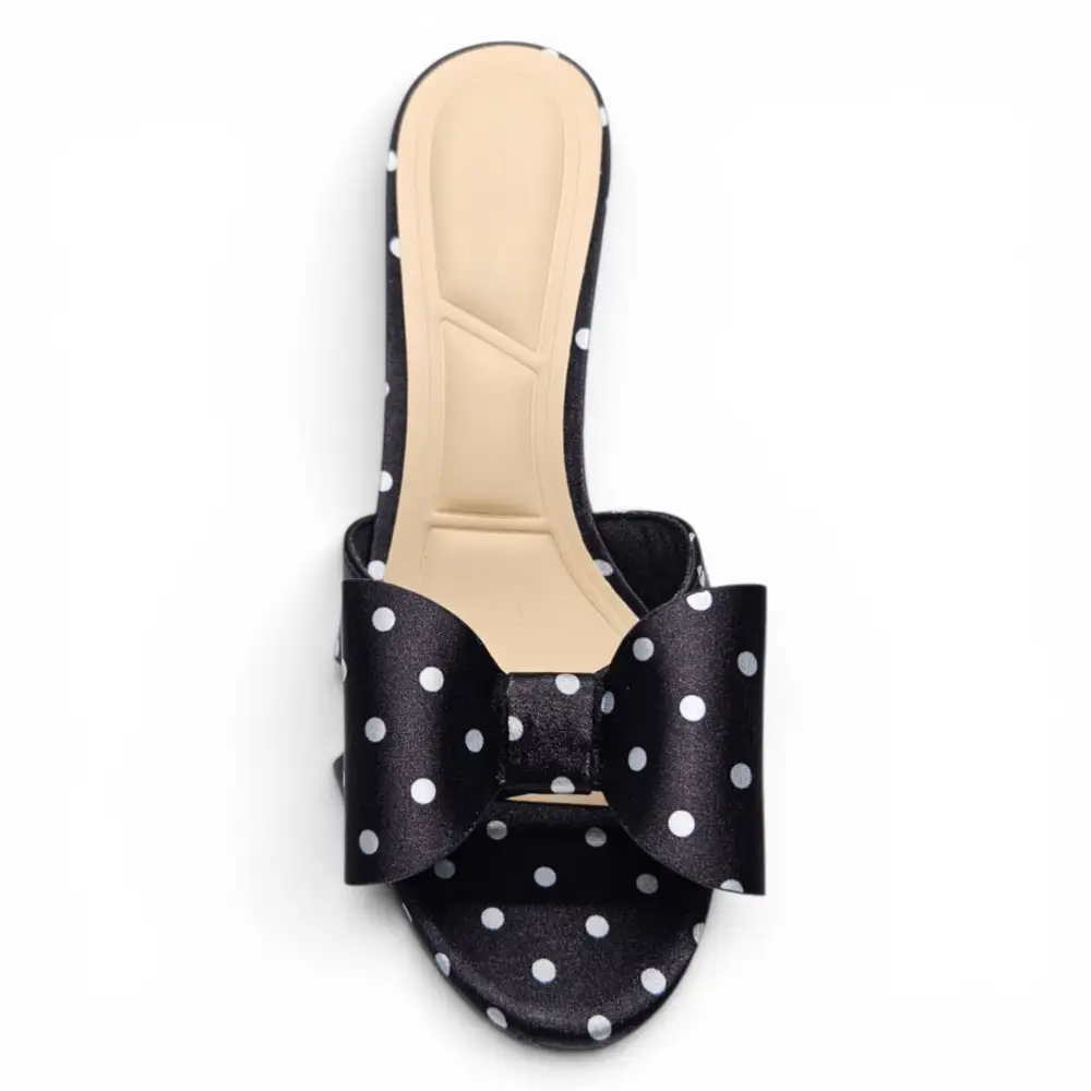 The Darling Bow Polka Dots Heel