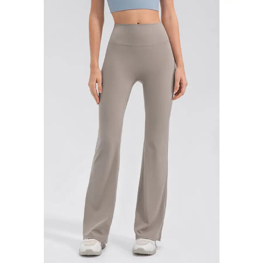 Classic High Waist Straight Active Pants