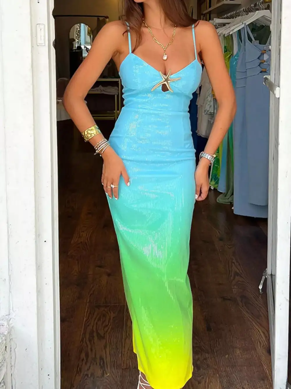 Slit Dress Casual