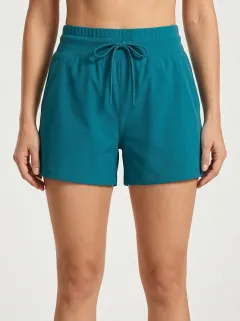 Women's Minimal Drawstring Athletic Shorts