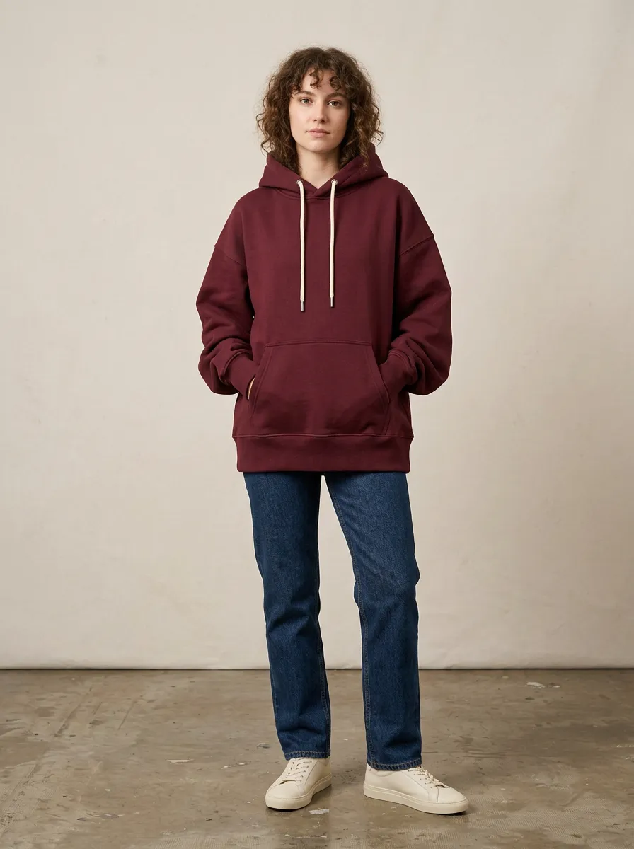 Unisex Pullover Casual Essential Casual Hoodie